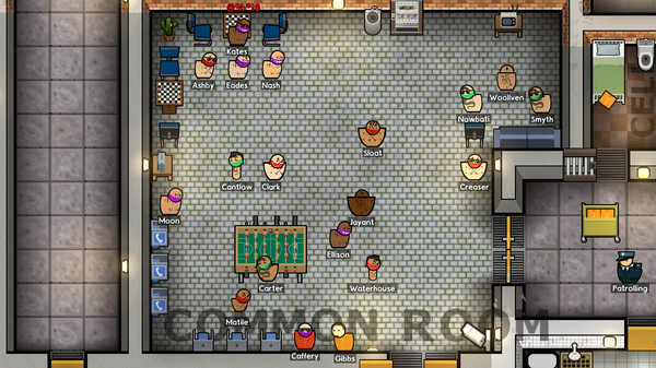 Скриншот из Prison Architect - Gangs
