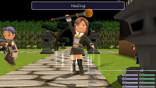 Скриншот из Japanese Romaji Adventure 3D