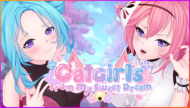 Capsule image of "Catgirls From My Sweet Dream" which used RoboStreamer for Steam Broadcasting