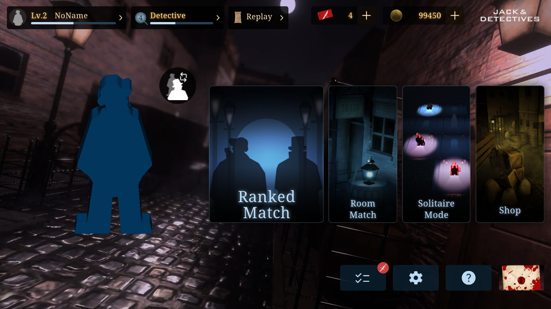 Jack & Detectives - A Silent Social Detection Game - #12