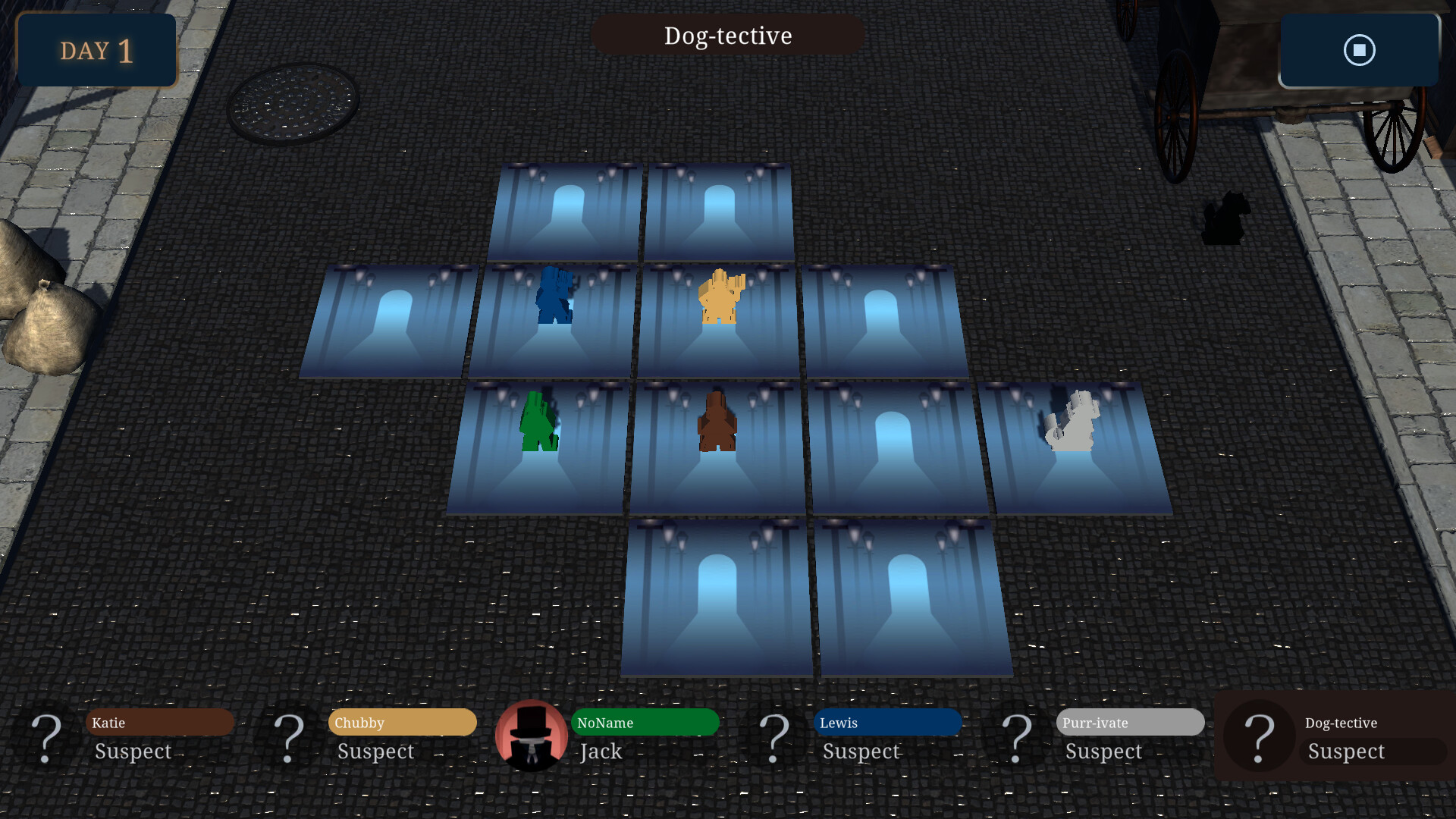 Jack & Detectives - A Silent Social Detection Game - #10