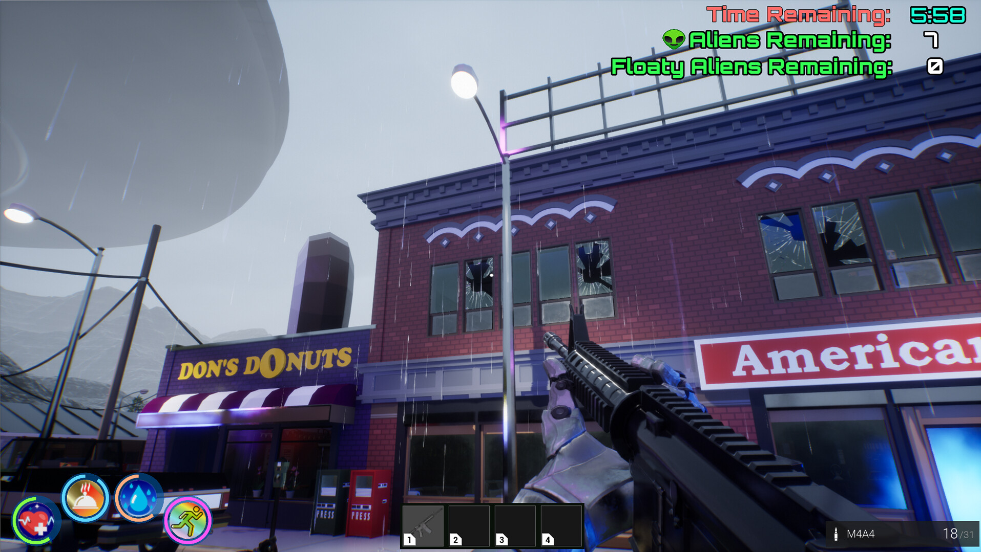 Alien Town Invasion #6