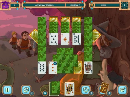 Скриншот из Sweet Solitaire. School Witch 2