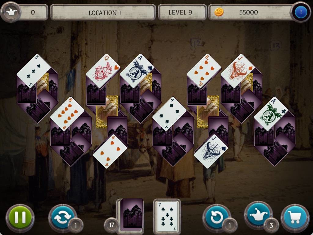 Mystery Solitaire. Grimm's Tales 6 screenshot 1