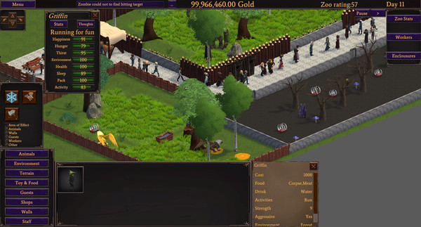 Скриншот из Fantasy Zoo