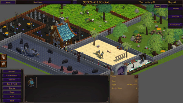 Скриншот из Fantasy Zoo