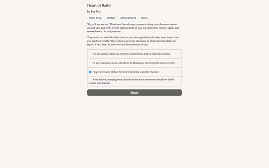 Heart of Battle game for Linux 1