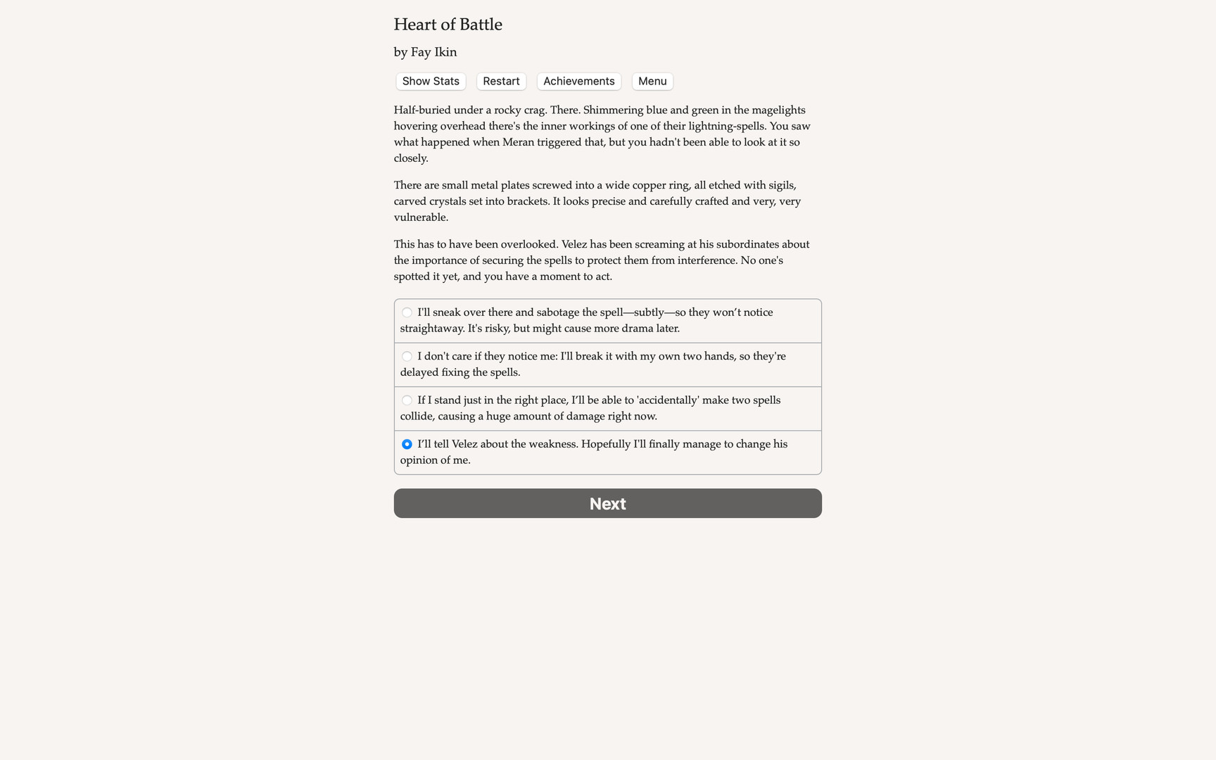 Heart of Battle Demo #5