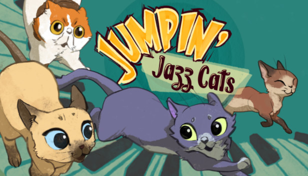 Capsule image of "Jumping Jazz Cats" which used RoboStreamer for Steam Broadcasting