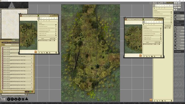 Fantasy Grounds - Pathfinder RPG - Map Pack - Marsh Trails