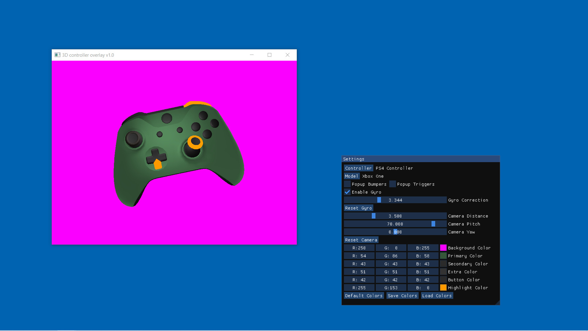 3d controller overlay screenshot 6