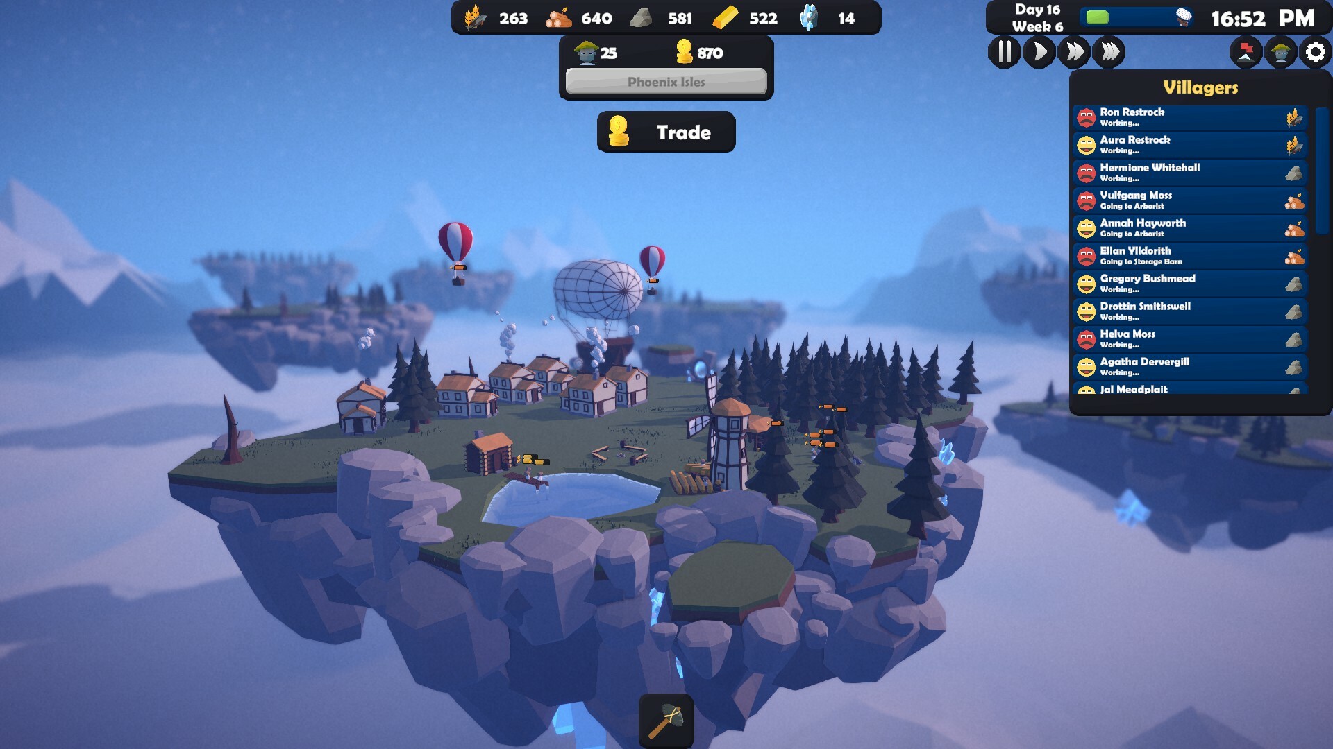 Poly Skies screenshot 1