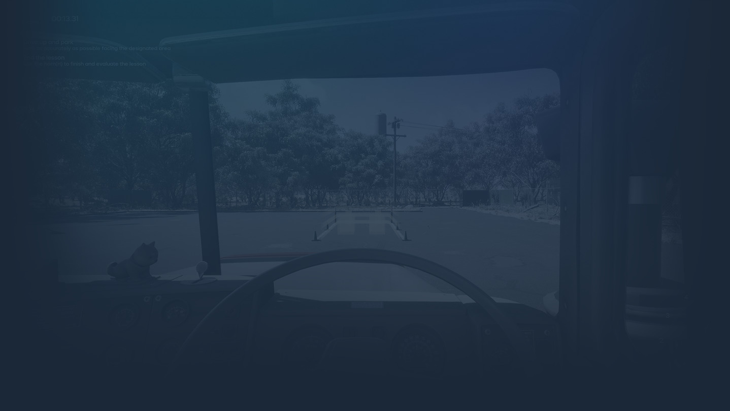 Truck World: Driving School background