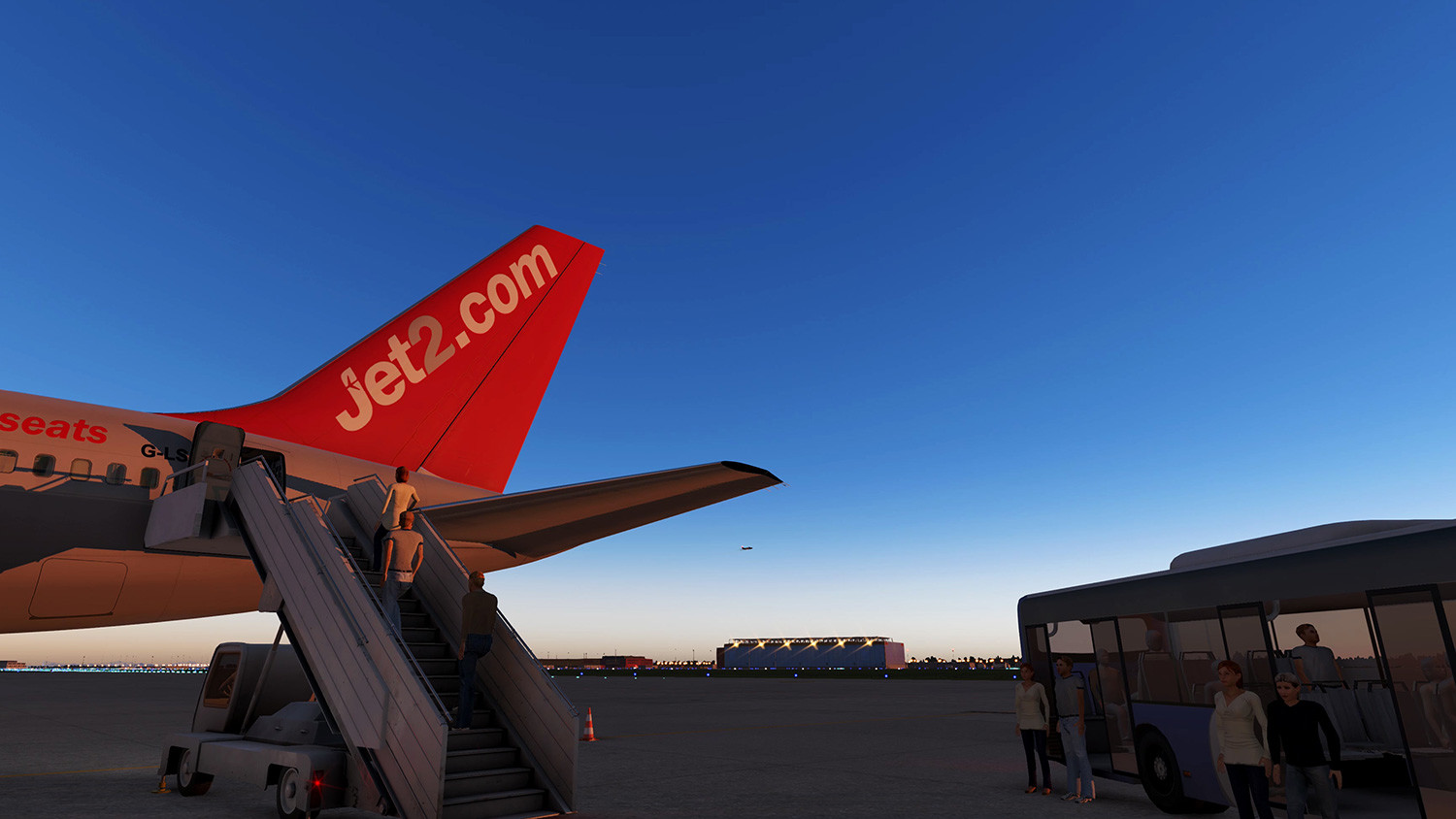 X-Plane 11 - Add-on: Aerosoft - SAM GroundService #6