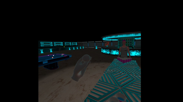 Скриншот из VR Pong