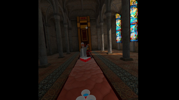 Скриншот из VR Pong