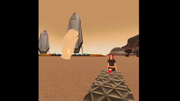 Скриншот из VR Pong