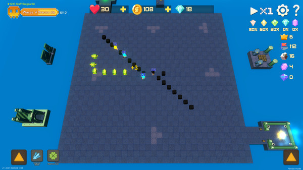 Скриншот из Gem Tower Defense 2