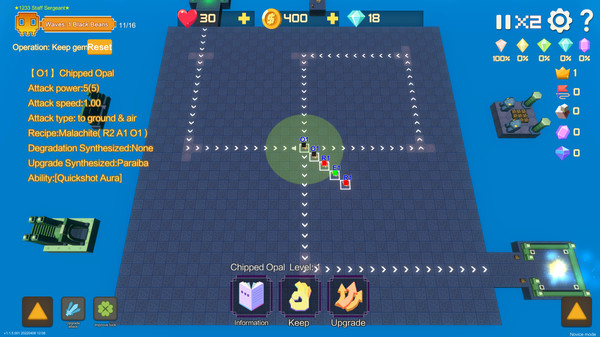 Скриншот из Gem Tower Defense 2