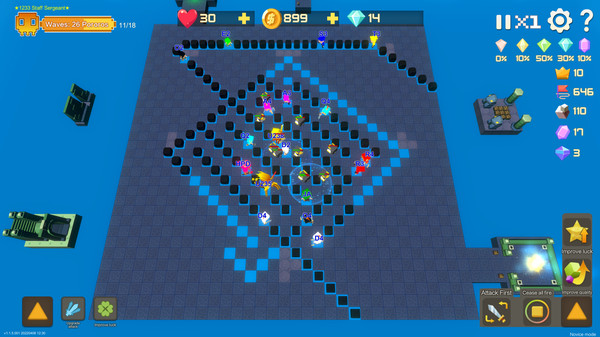 Скриншот из Gem Tower Defense 2
