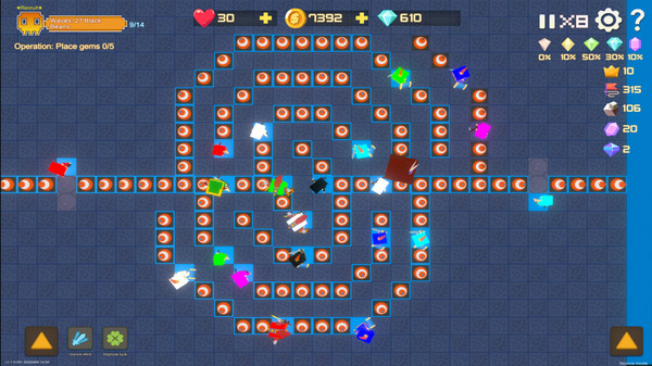 Скриншот из Gem Tower Defense 2