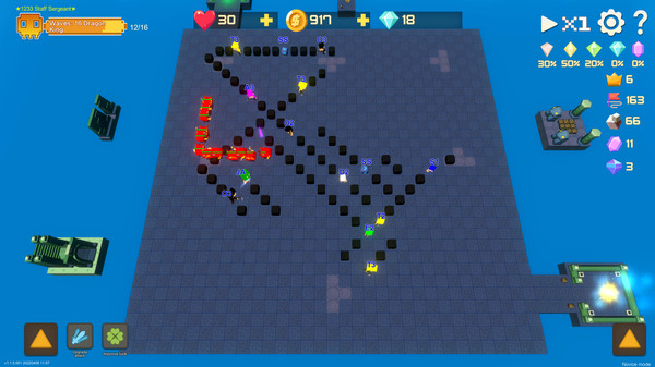 Скриншот из Gem Tower Defense 2