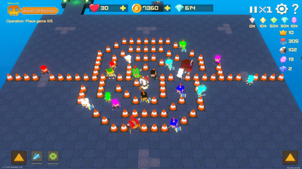 Скриншот из Gem Tower Defense 2