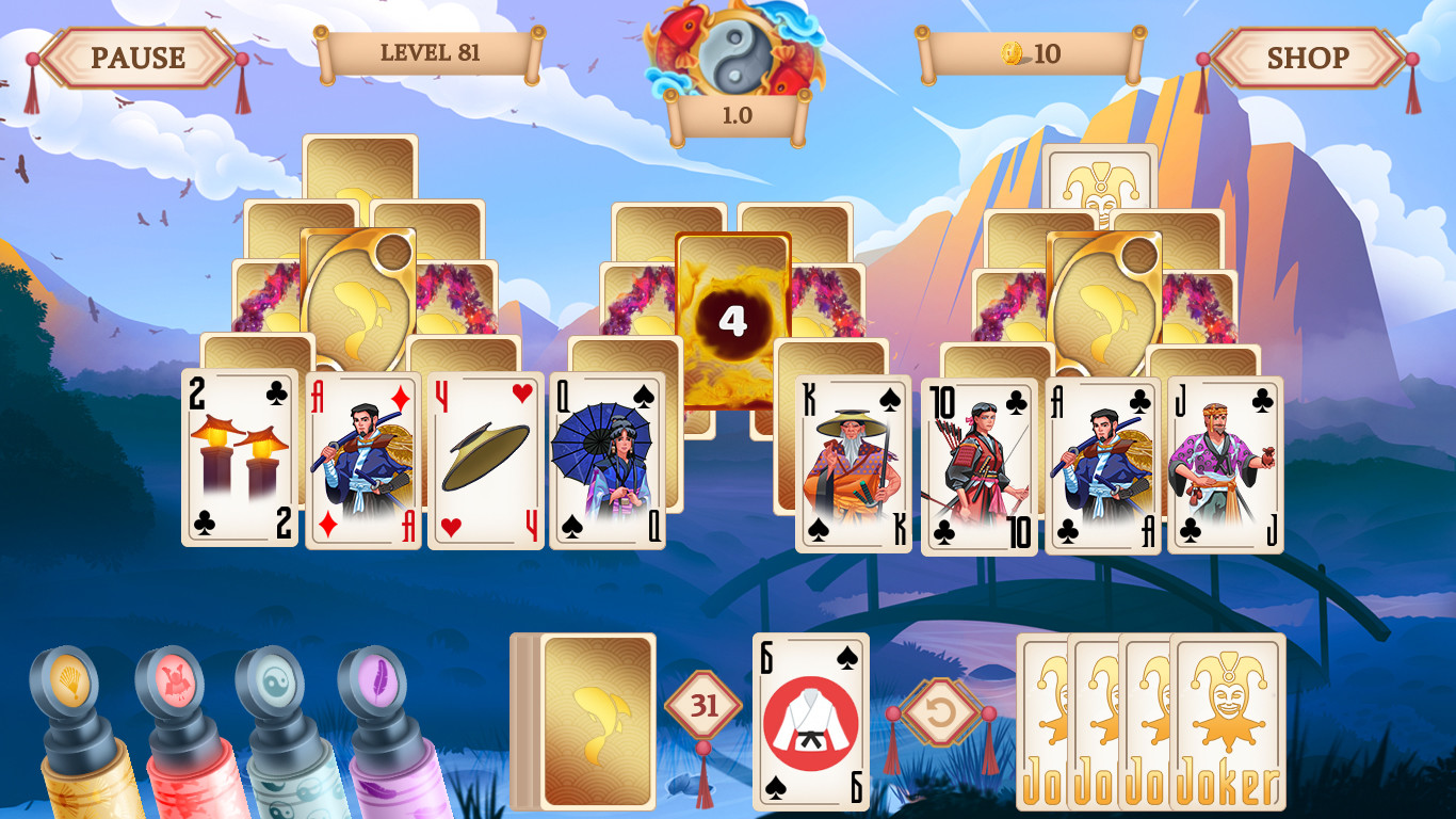 Samurai Solitaire. Threads of Fate в Steam