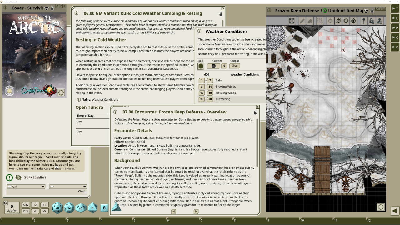 Fantasy Grounds - Surviving the Arctic #5