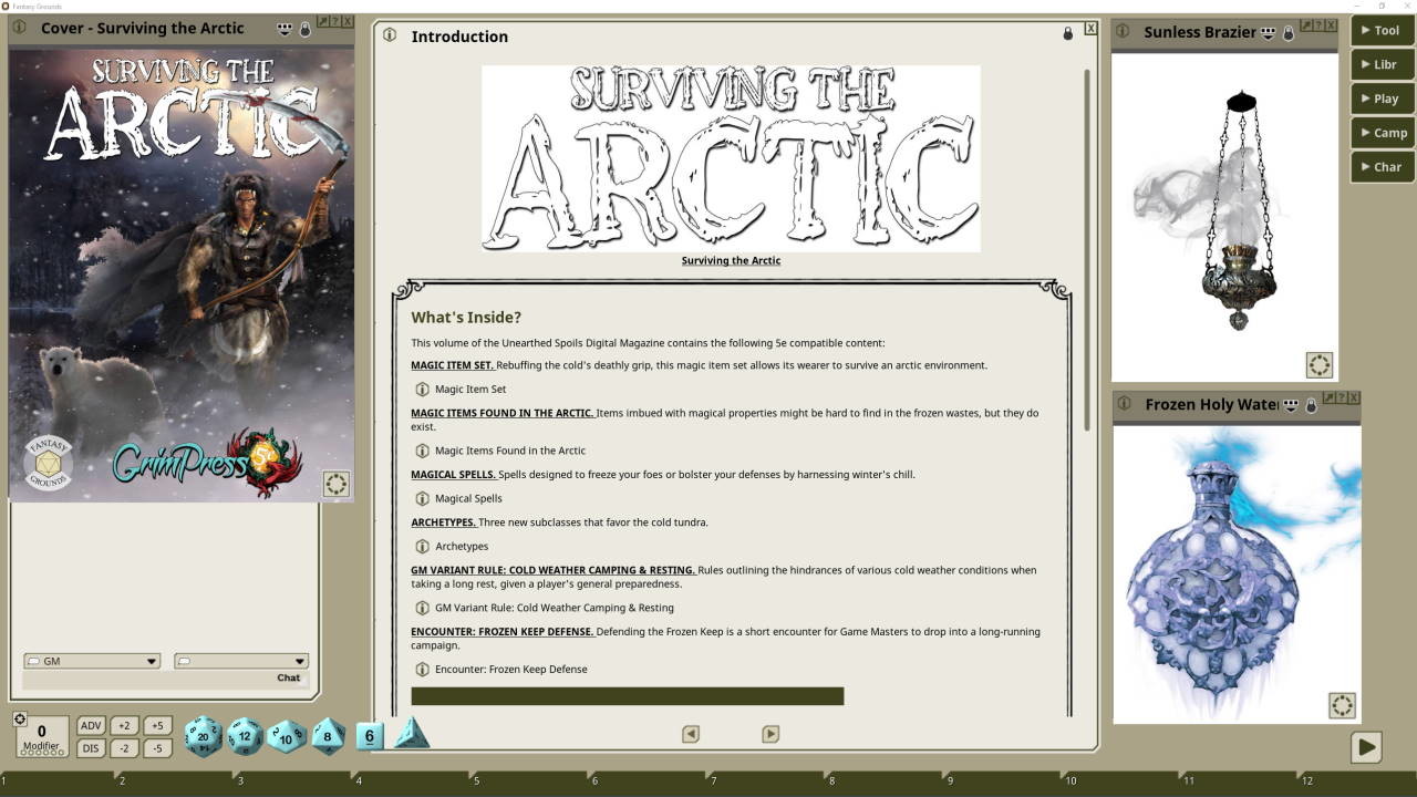 Fantasy Grounds - Surviving the Arctic #0