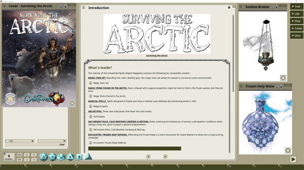 Fantasy Grounds - Surviving the Arctic