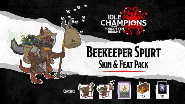 Idle Champions - Beekeeper Spurt Skin & Feat Pack