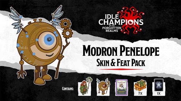 Idle Champions - Modron Penelope Skin & Feat Pack