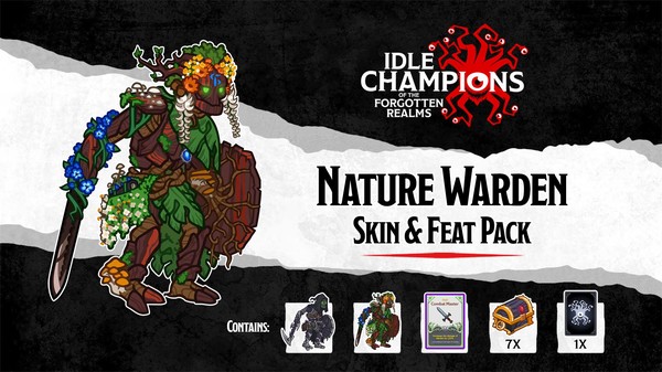 Idle Champions - Nature Warden Skin & Feat Pack