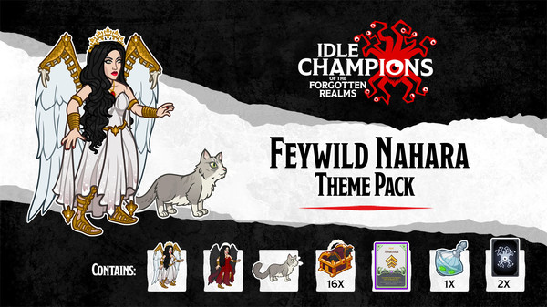 Idle Champions - Feywild Nahara Theme Pack