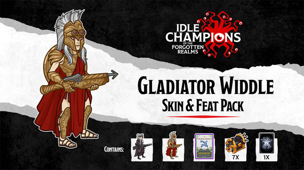 Idle Champions - Gladiator Widdle Skin & Feat Pack