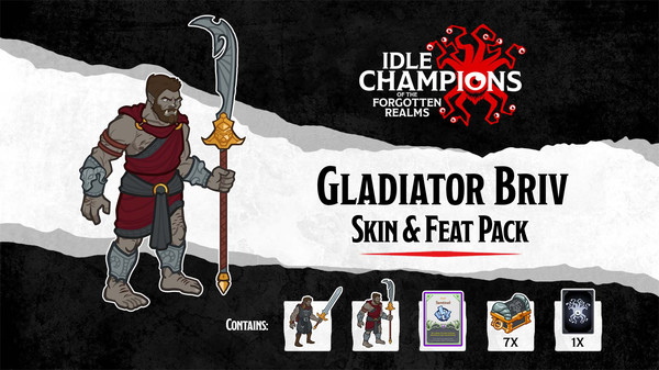 Idle Champions - Gladiator Briv Skin & Feat Pack