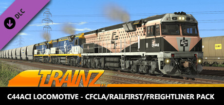 Trainz 2019 DLC - CFCLA, RailFirst, Freightliner GE C44aci Pack