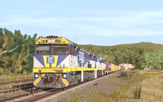 Trainz 2022 DLC - CFCLA, RailFirst, Freightliner GE C44aci Pack