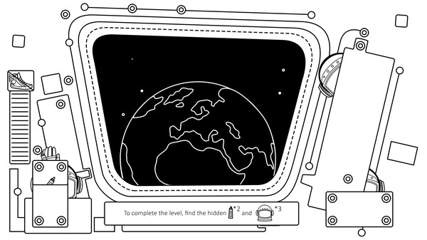 Скриншот из Something Weird in Space -  A Hidden Object Adventure