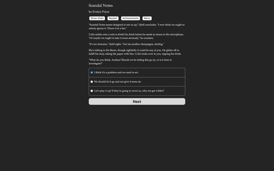 Скриншот из Scandal Notes