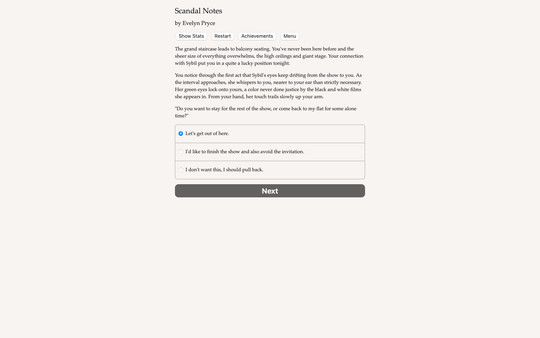 Скриншот из Scandal Notes