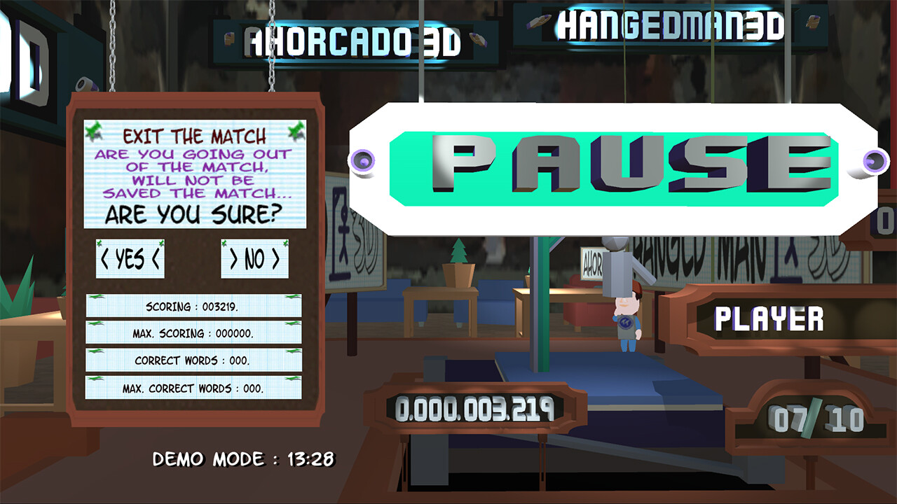 Ahorcado 3D - Hangedman 3D #11