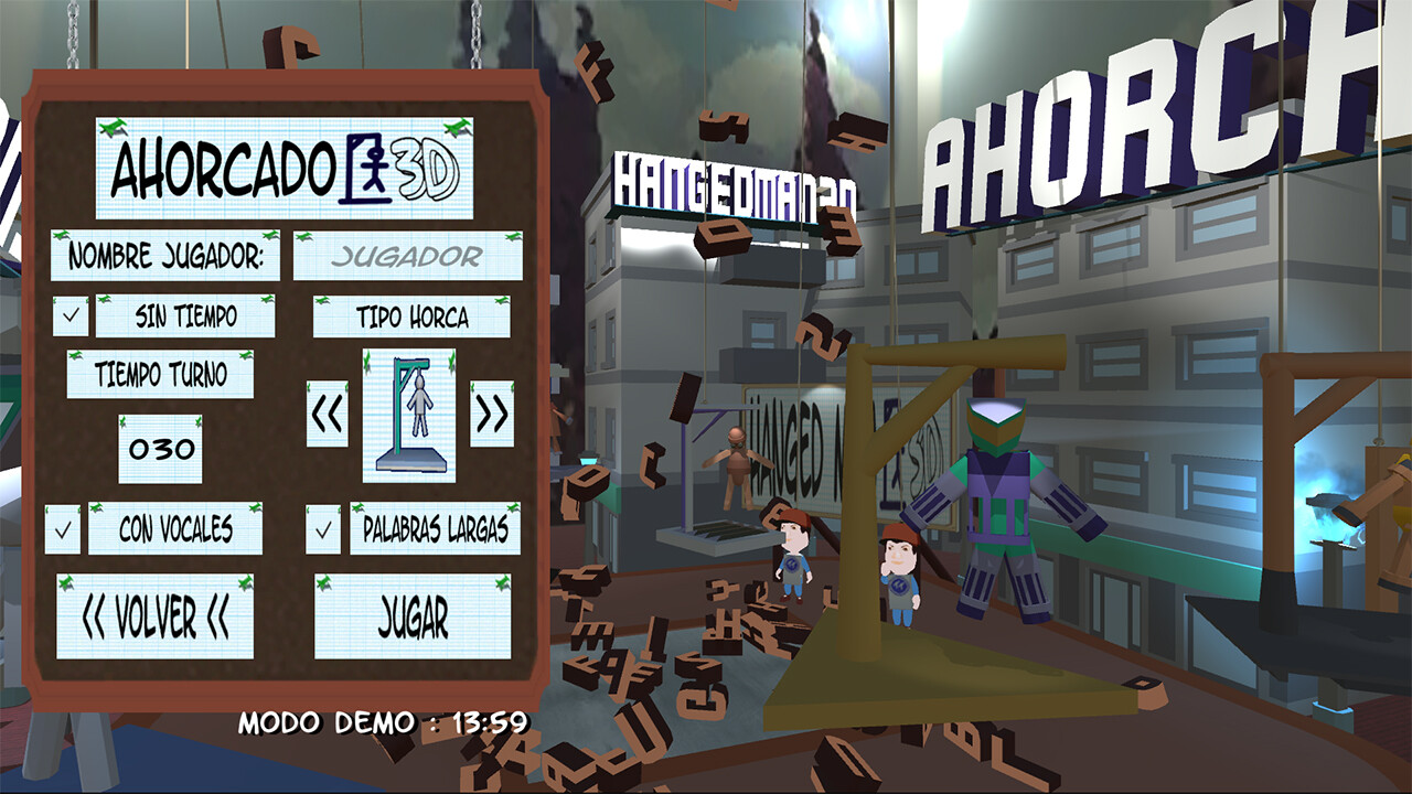 Ahorcado 3D - Hangedman 3D #8