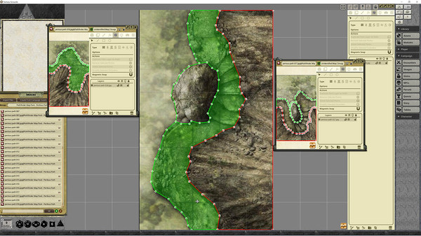 Fantasy Grounds - Pathfinder RPG - Map Pack: Perilous paths