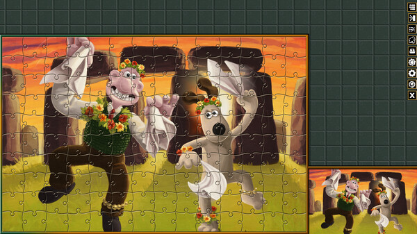 Pixel Puzzles Aardman Jigsaws: Wallace & Gromit - Vacation