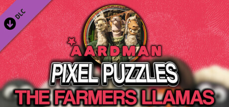 Pixel Puzzles Aardman Jigsaws: The Farmers Llamas banner image