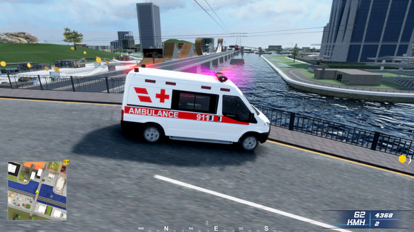 Скриншот из Ambulance Emergency Simulation
