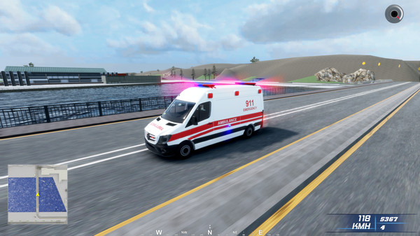 Скриншот из Ambulance Emergency Simulation