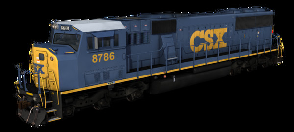 Trainz 2022 DLC - CSX Transportation - EMD SD60M YN3